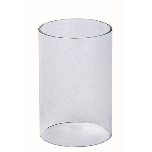 Lanterne funéraire - En acier inoxydable - Avec vitre en verre à