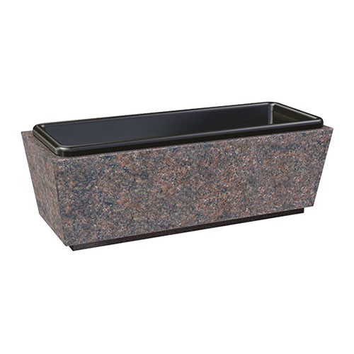 FLORA50-Colle : 51x21xH18 cm